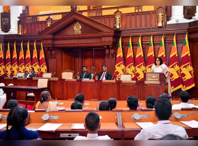 Student Parliament of Piliyandala Central College Holds Inaugural Sitting at the Presidential Secretariat