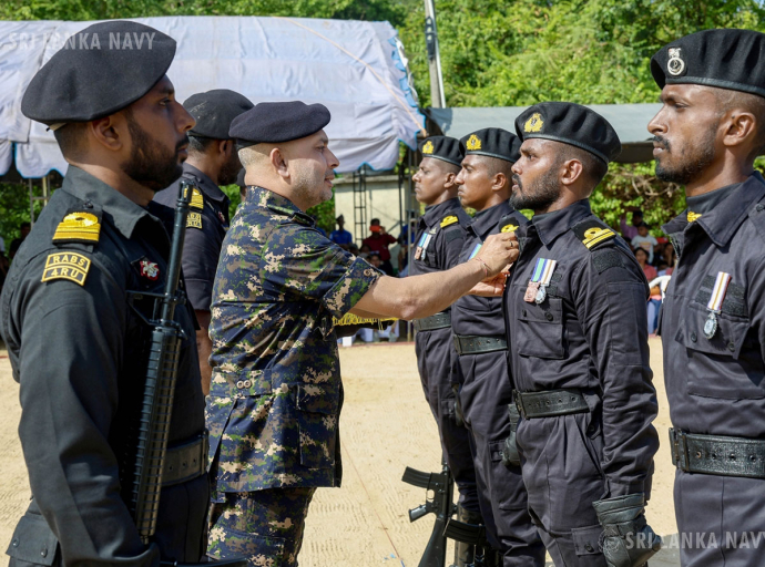 Six months of grit and skill: RABS Course-29 concludes with insignia pinning by Navy Commander