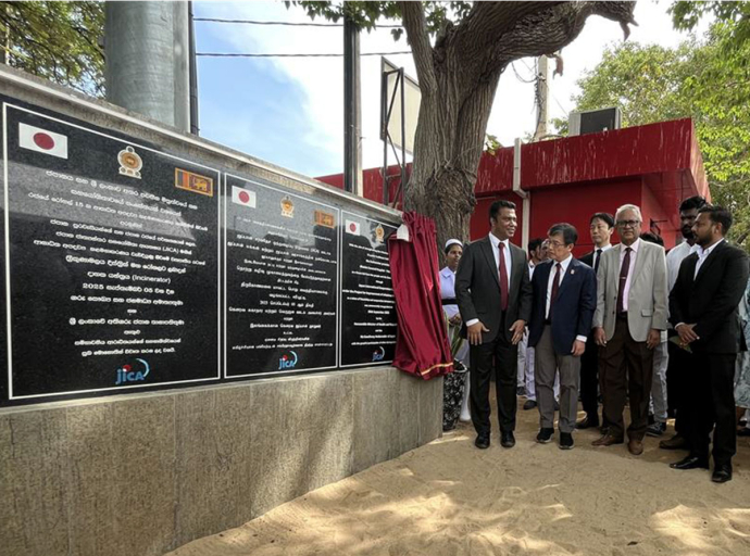 Japan Hands Over Infectious Waste Management Equipment to 15 Hospitals across Sri Lanka