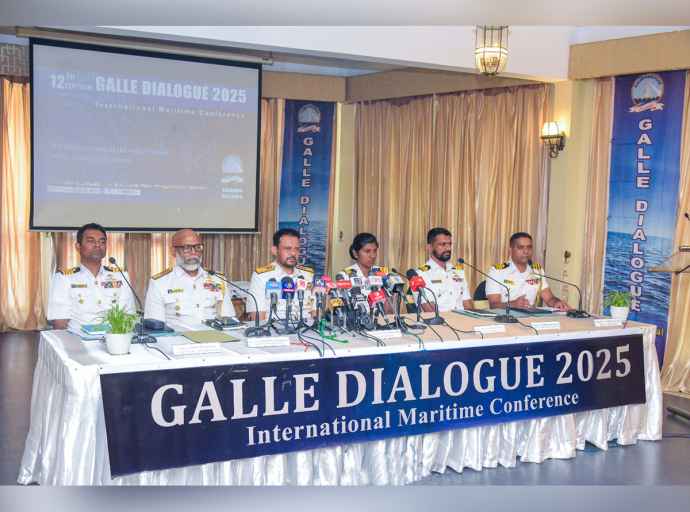Navy briefs media on forthcoming Galle Dialogue International Maritime Conference