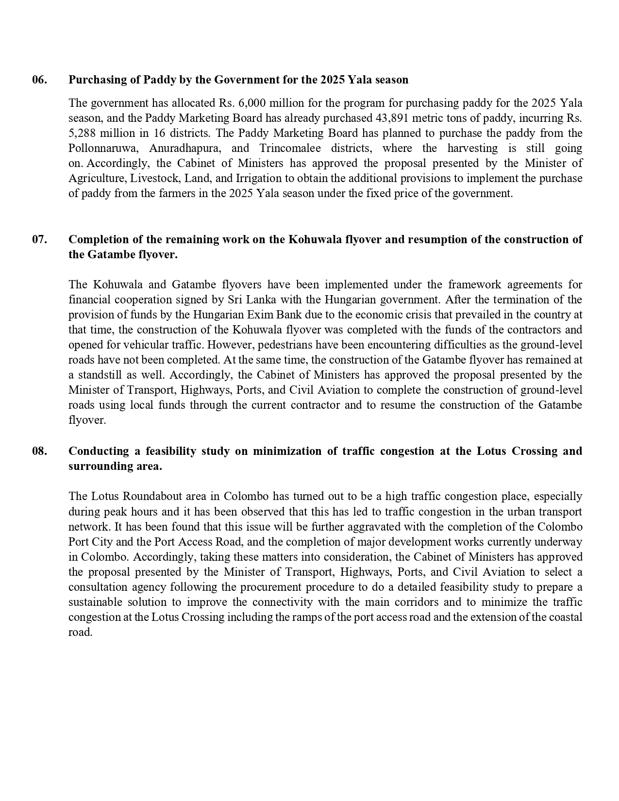 Cabinet Decision on 15.09.2025 Engllish page 0003