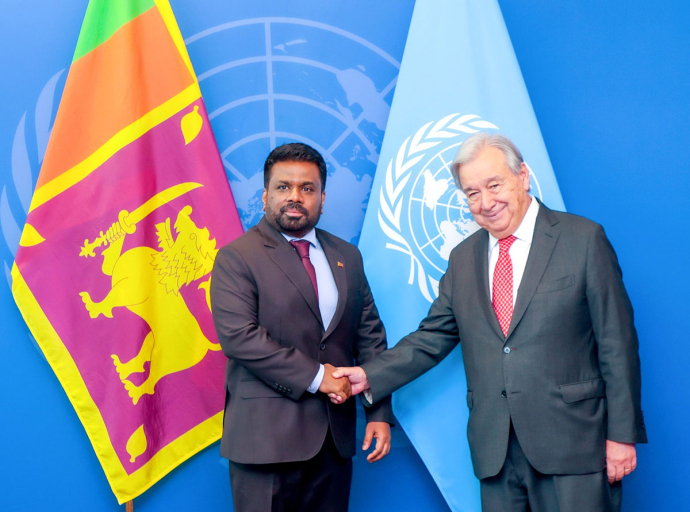 Meeting between President and UN Secretary-General
