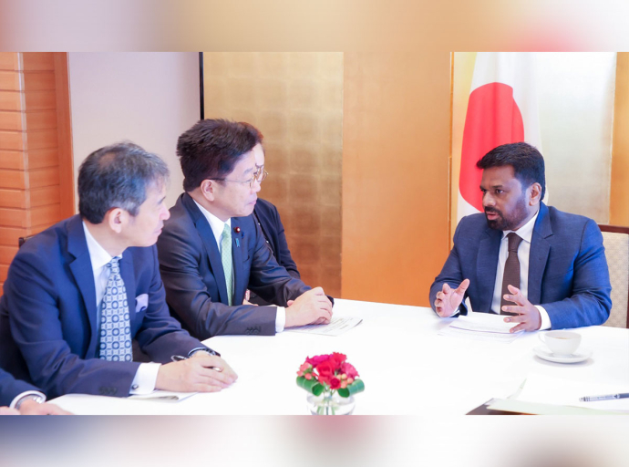 President Holds Bilateral Discussions with Japanese Finance Minister