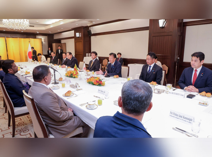 Japan – Sri Lanka Parliamentary League meets with the President 