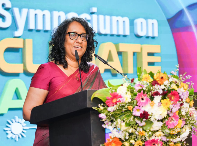 The Prime Minister, Dr. Harini Amarasuriya participated in the closing ceremony of the Symposium on Climate Action 2025