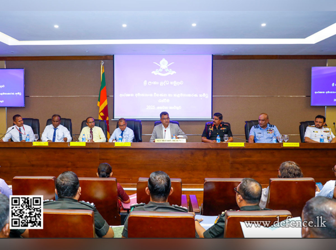 Defence Secretary Chairs the Audit and Management Committee for the 3rd Quarter - 2025