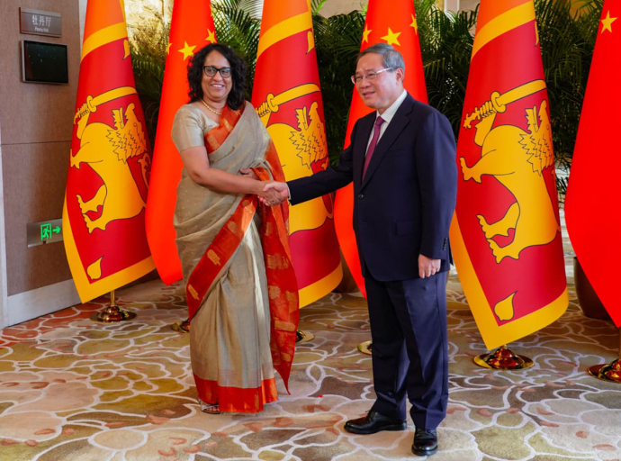 Prime Minister of Sri Lanka meets Premier of the State Council of the People’s Republic of China, Li Qiang