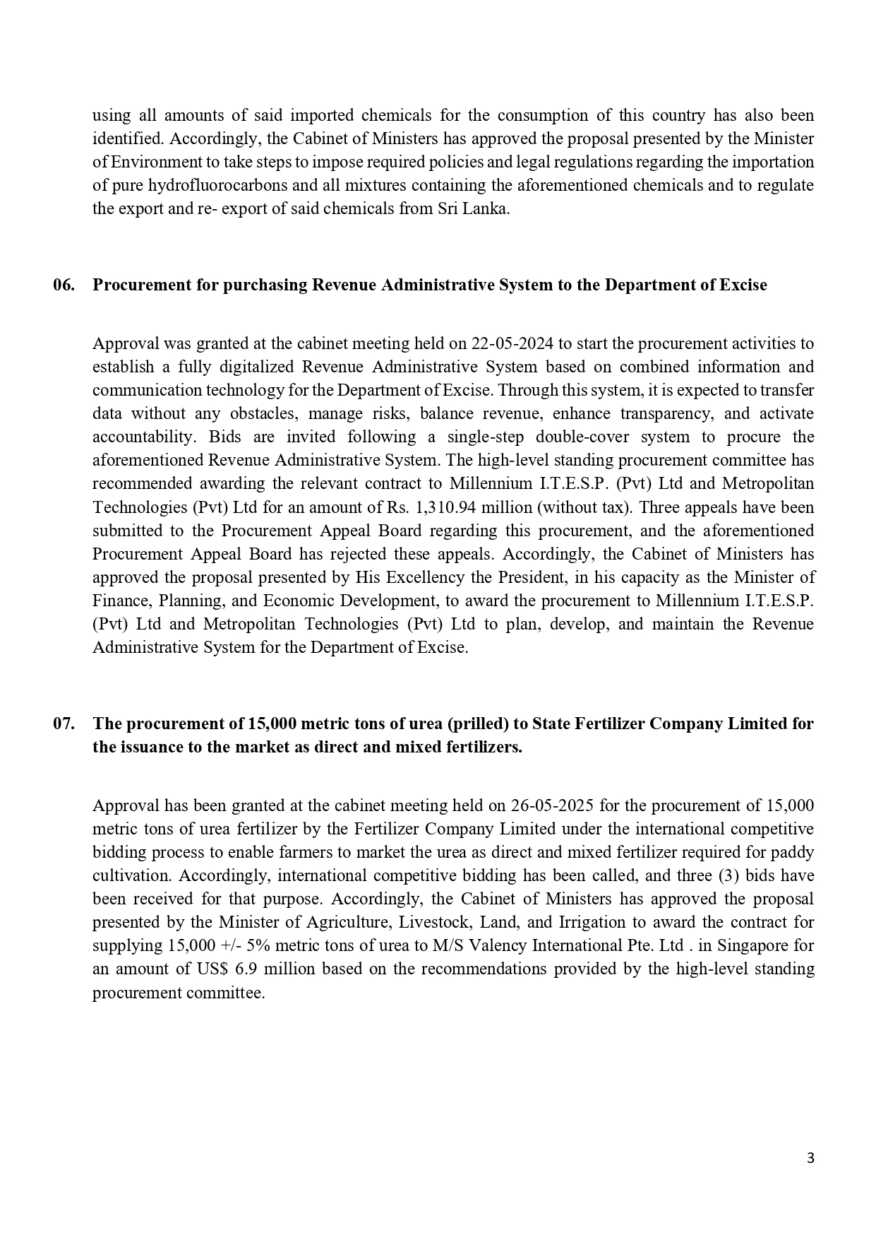 Cabinet Decisions on 13.10.2025 English page 0003