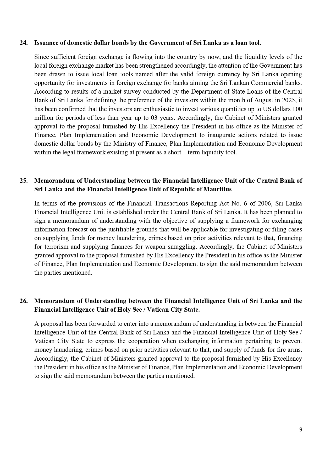 Cabinet Decisions on 13.10.2025 English page 0009