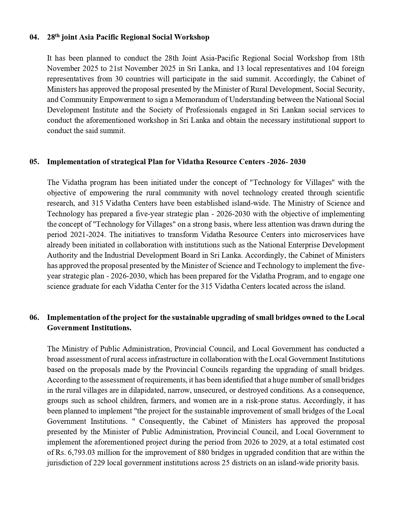 Cabinet Decision on 10.11.2025 English page 0003