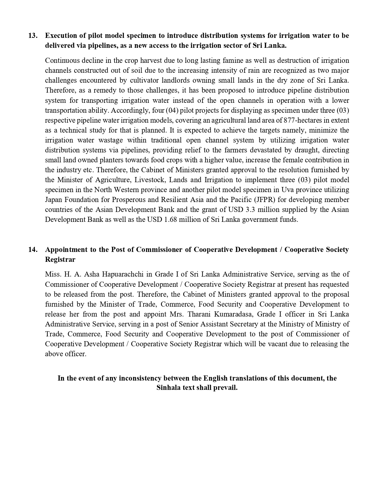 Cabinet Decision on 10.11.2025 English page 0006