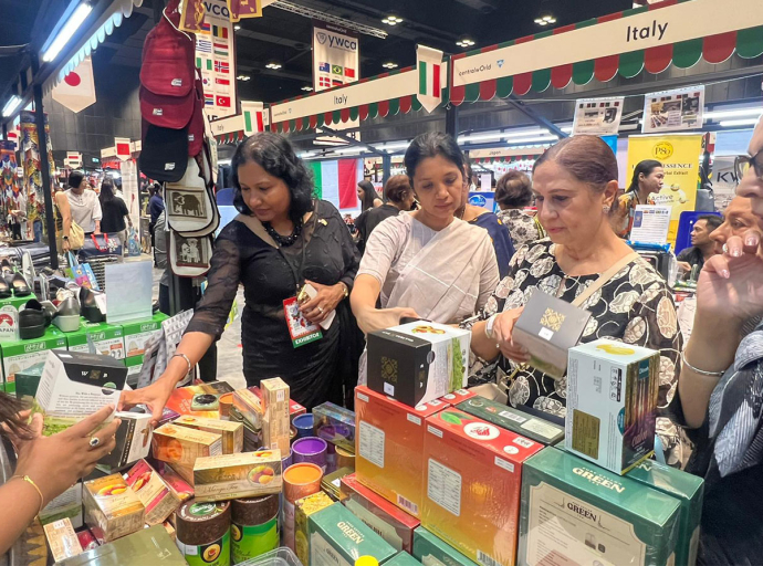 Embassy of Sri Lanka Promotes Sri Lankan Products and Tourism at the 70th YWCA Diplomatic Charity Bazaar in Bangkok