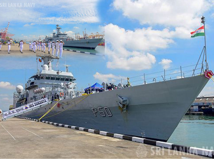 INS SUKANYA makes port call in Colombo