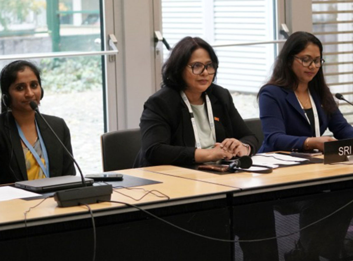 Sri Lanka Highlights Milestone Progress on Gender Equality at the 151st IPU Assembly in Geneva