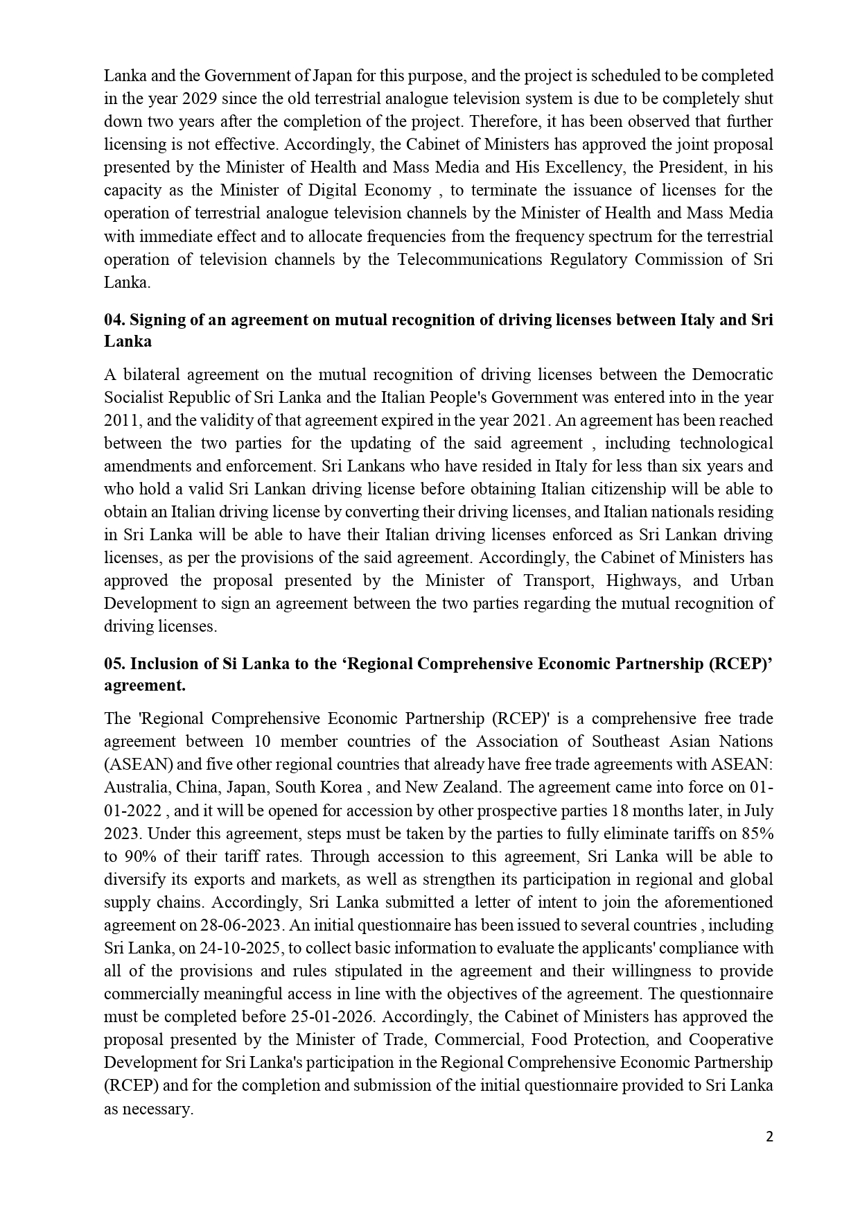 Cabinet Decisions on 24.11.2025 E page 0002