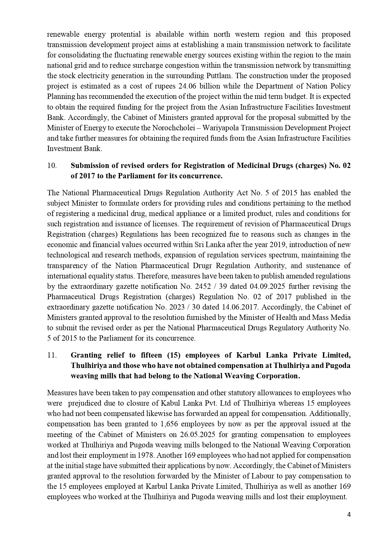 Cabinet Decisions on 24.11.2025 E page 0004