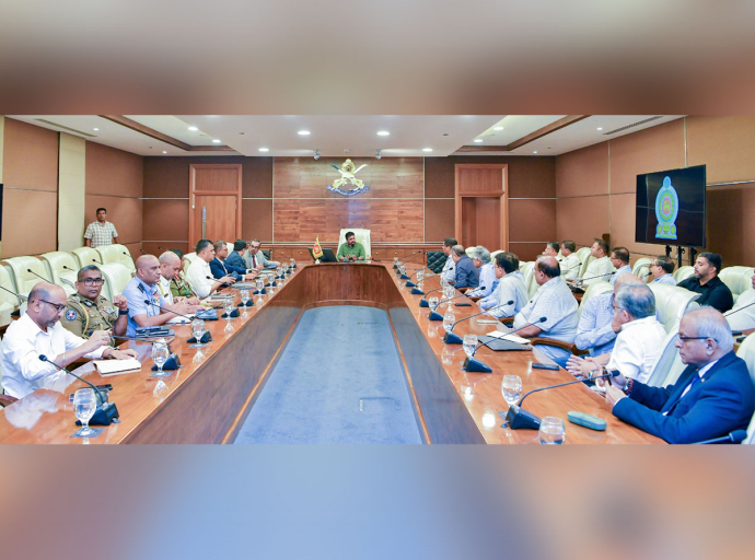 A Meeting between the President and the Ceylon Chamber of Commerce