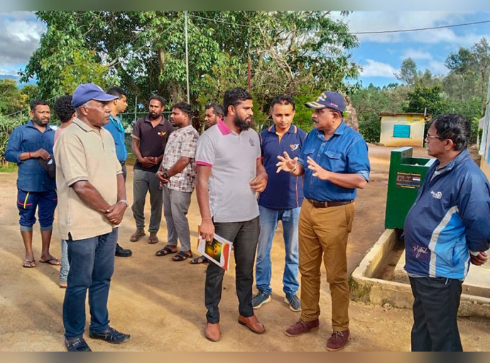 Deputy Minister of Defence Visits Multiple Safety Centers and Disaster-Affected  Sites in Badulla District