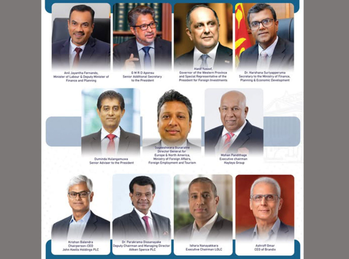 Management Committee of the ‘Rebuilding Sri Lanka’ Fund Appointed with Representatives from the Public and Private Sectors