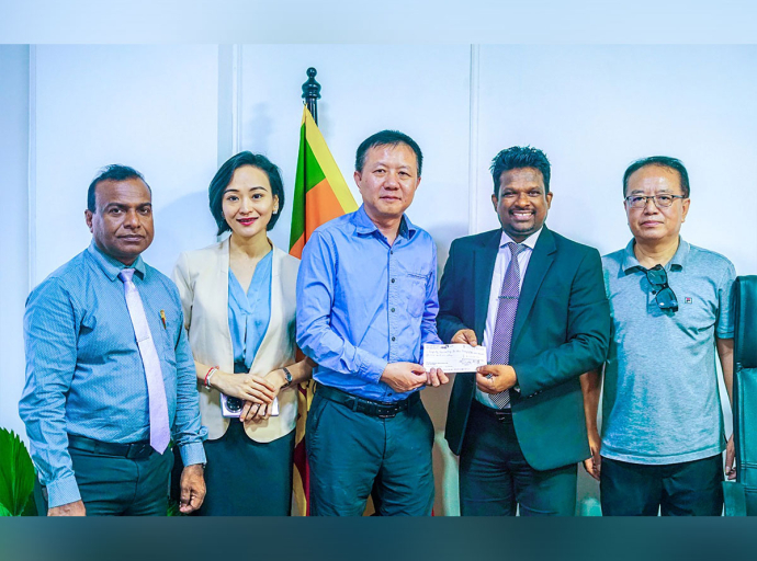 Rs.01 Mn Donation from the Sri Lanka Overseas Chinese Association