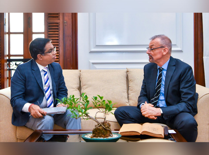 Meeting Between Secretary to the President and French Ambassador 