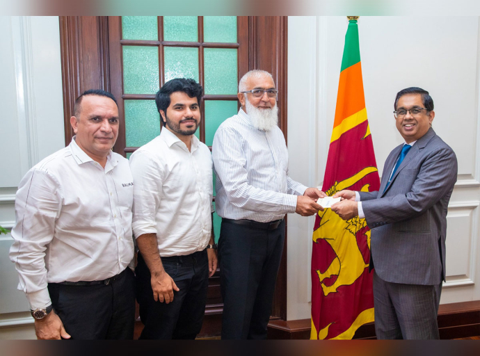  Memon Association of Sri Lanka Donates to ‘Rebuilding Sri Lanka’ Fund