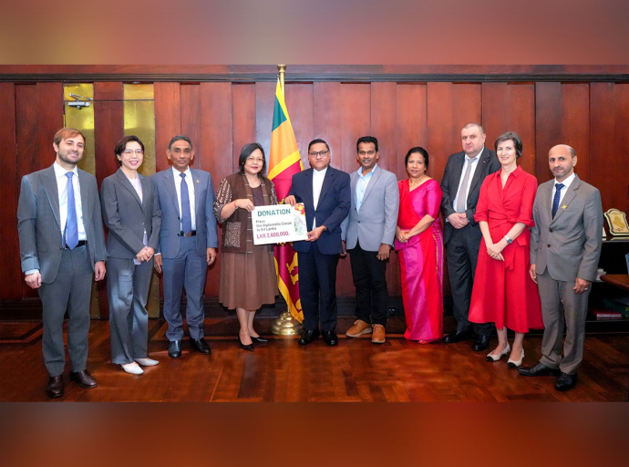 Colombo-Based Diplomats Make Rs. 3.6 Million Personal Contribution to the ‘Rebuilding Sri Lanka’ Fund