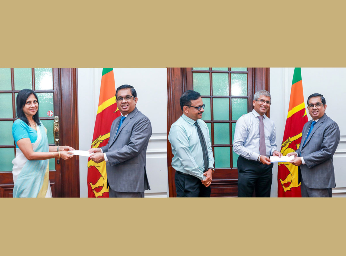 Rs. 10 Million Contribution to the ‘Rebuilding Sri Lanka’ Fund 
