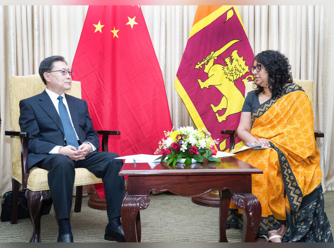 Meeting between the Vice Chairman of the Standing Committee of the National People’s Congress of China and Prime Minister Dr Harini Amarasuriya