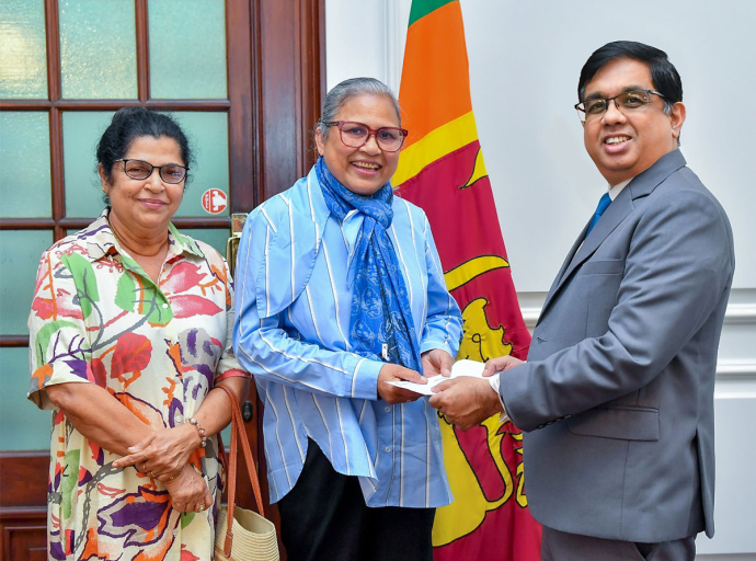 USD 33,000 Contribution from a Swedish Donor to the ‘Rebuilding Sri Lanka’ Fund