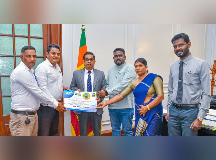 A financial donation to the ‘Rebuilding Sri Lanka’ Fund  