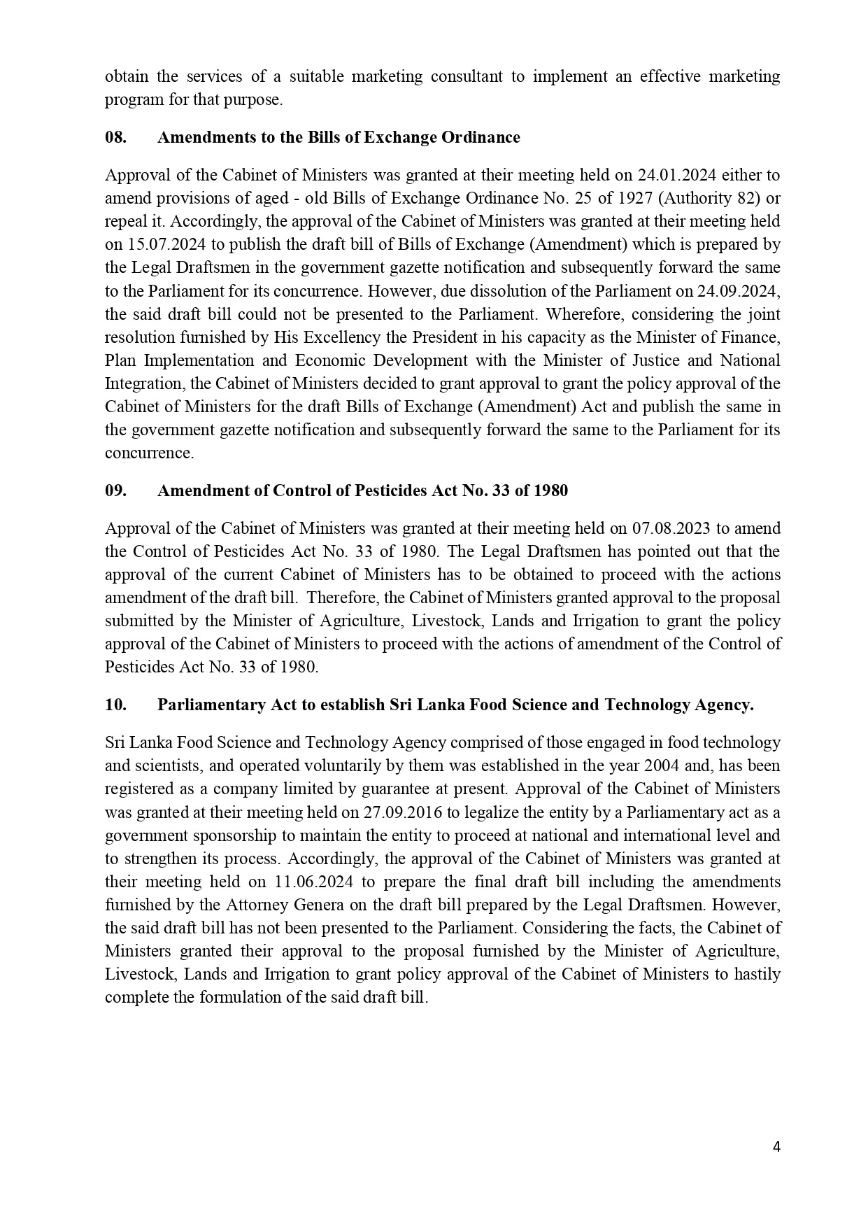 Cabinet Decisions on 07.05.2025 E page 0004