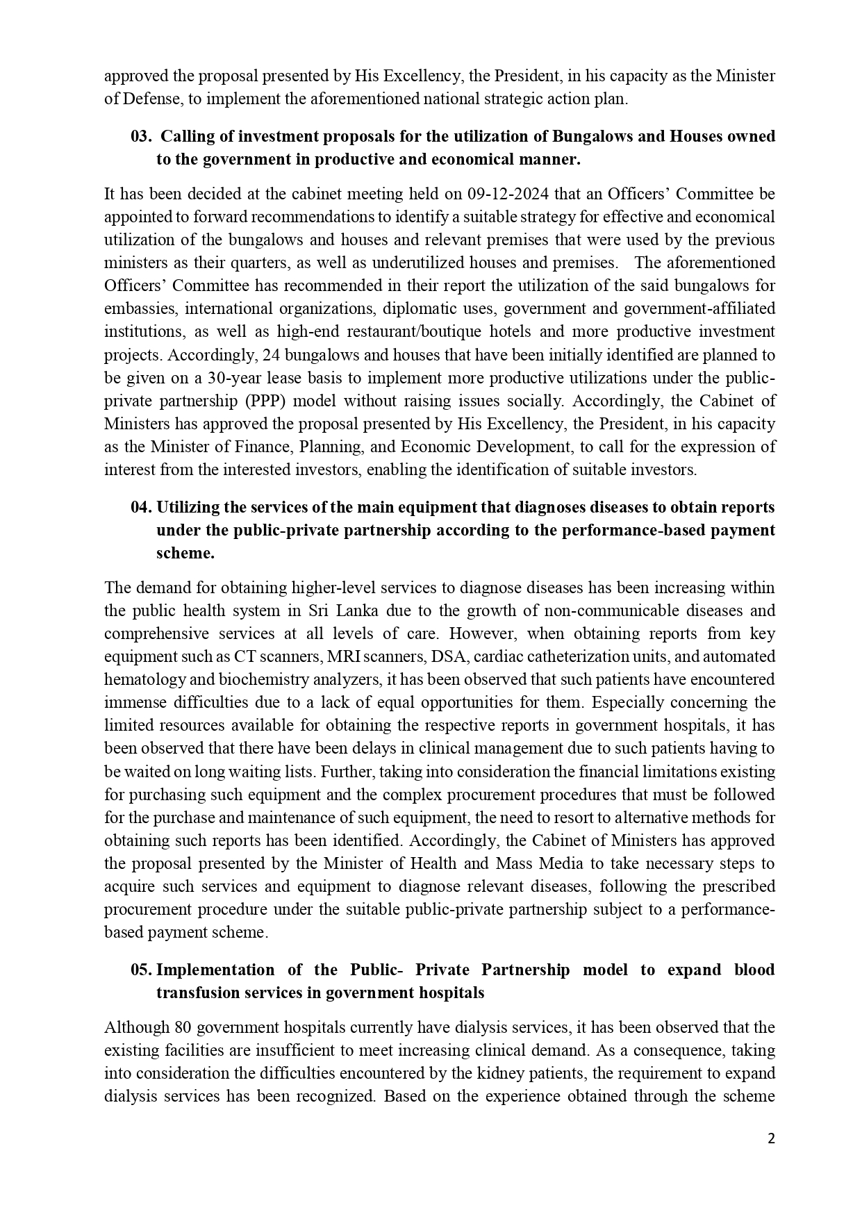 Cabinet Decisions on 05.01.2026 E page 0002