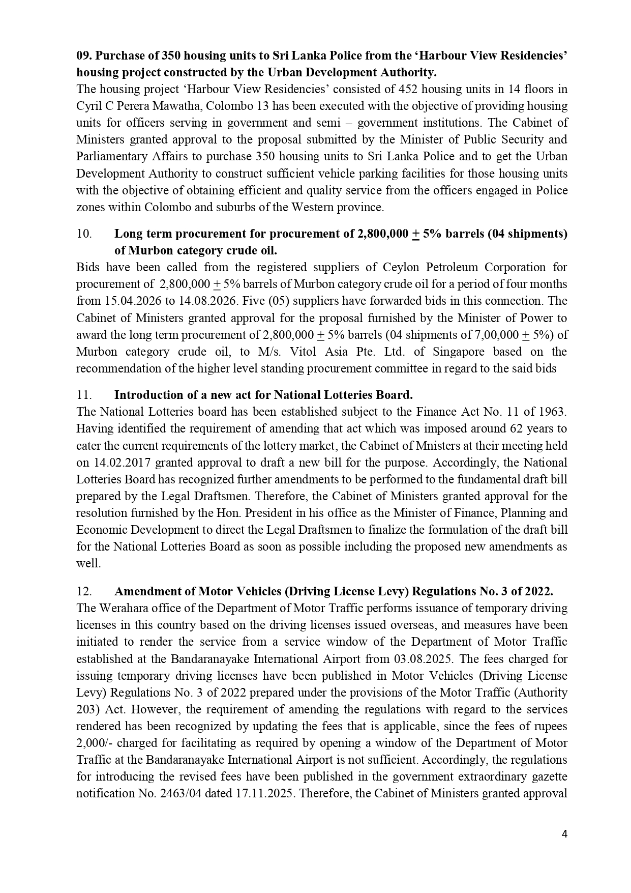Cabinet Decisions on 05.01.2026 E page 0004