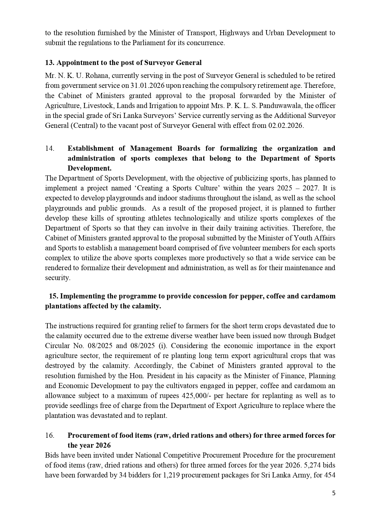 Cabinet Decisions on 05.01.2026 E page 0005