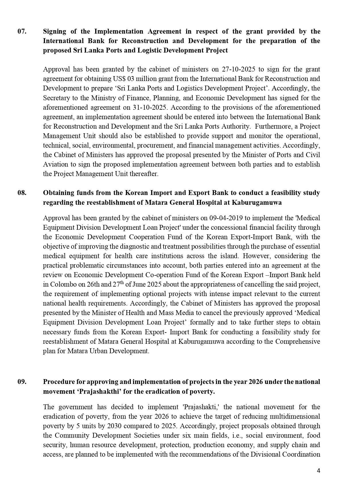 Cabinet Decisions on 26.01.2026 English page 0004