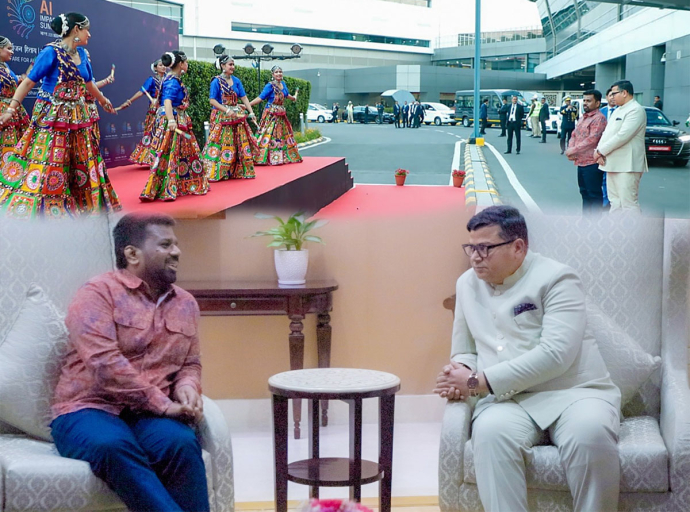 President Arrives at Indira Gandhi International Airport, New Delhi