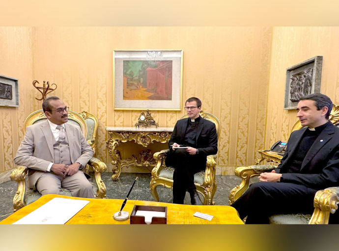 President Extends Official Invitation to His Holiness His Holiness Pope Leo XIV to Visit Sri Lanka