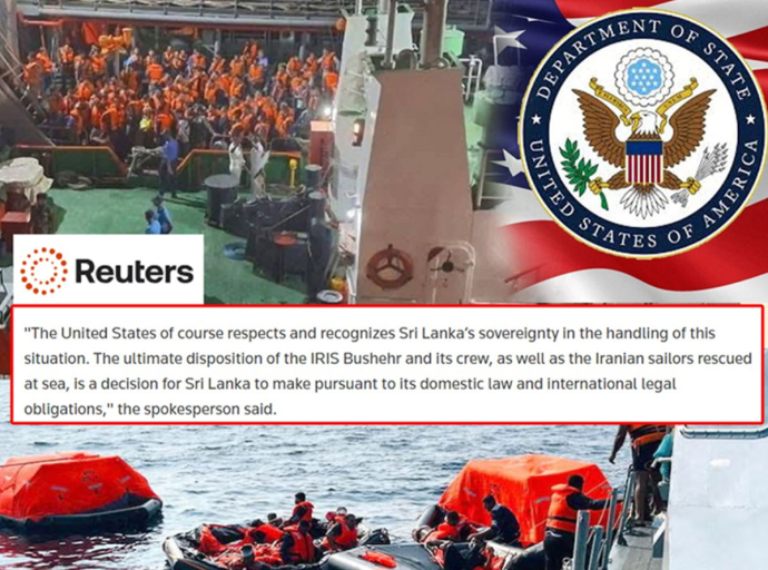 US Respects Sri Lanka’s Sovereignty Over IRIS Bushehr Decision