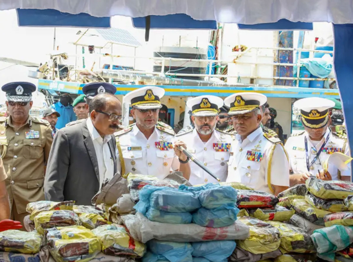 123 kg of Heroin Discovered in Fishing Vessel Brought to Dikowita Port