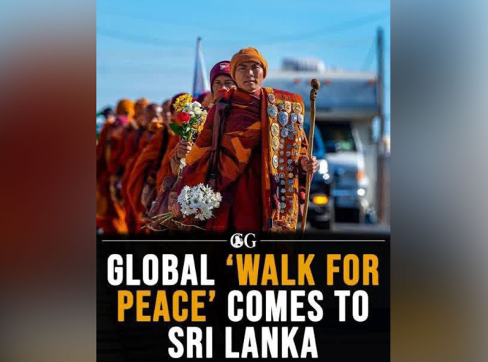 Sri Lanka to Host “Walk for Peace” Pilgrimage from April 21–28