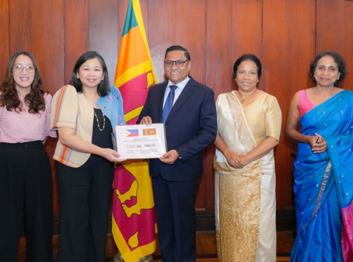 Philippines Donates USD 100,000 to Support Sri Lanka’s Post-Cyclone Recovery