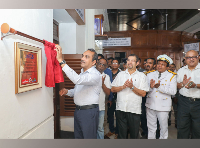 First Phase of Maradana Railway Station Renovation Completed and Opened to the Public