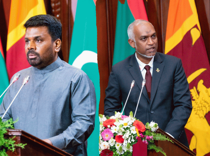 It is an immense pleasure to welcome His Excellency the President of the Republic of Maldives, Dr Mohamed Muizzu, and his delegation - President 