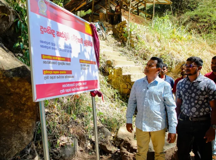 New Viewing Centre for Dunhinda Falls Launched with Rs. 20 Million Investment