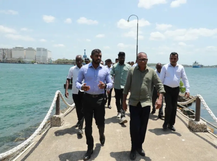 Ports Minister Inspects Trincomalee Port and Reviews Development Priorities