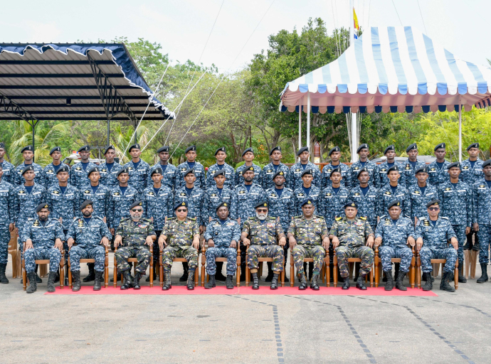Thirty-six (36) naval personnel pass out on successful completion of Marine training