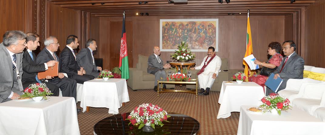 Bilateral discussion between President and Afghan President 2