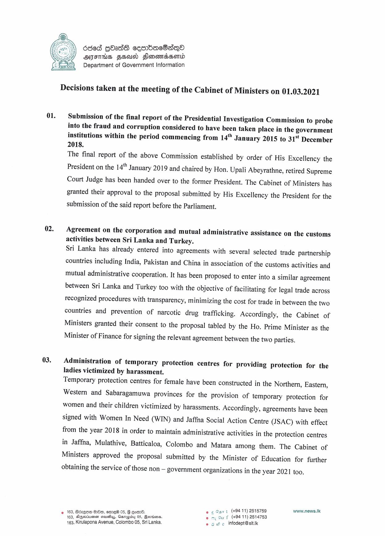 Cabinet Decision on 01.03.2021 English page 001