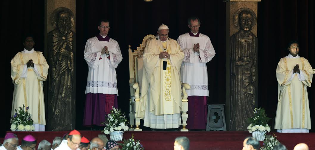 Pope Francis holds a Holy Mass at Galle Face Green Colombo 2